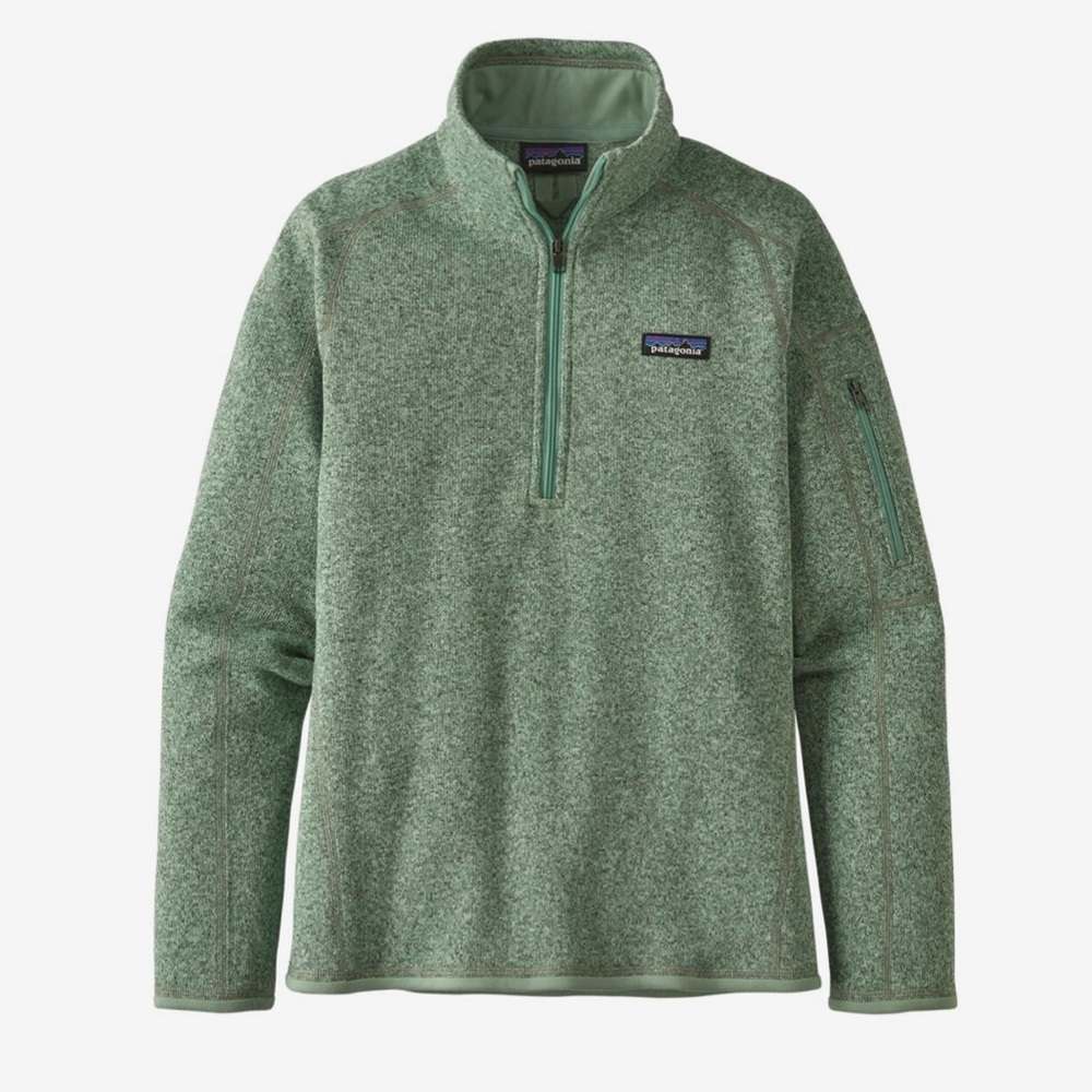 Green Patagonia Quarter Zip